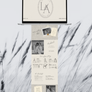 Beige Wedding Website Template