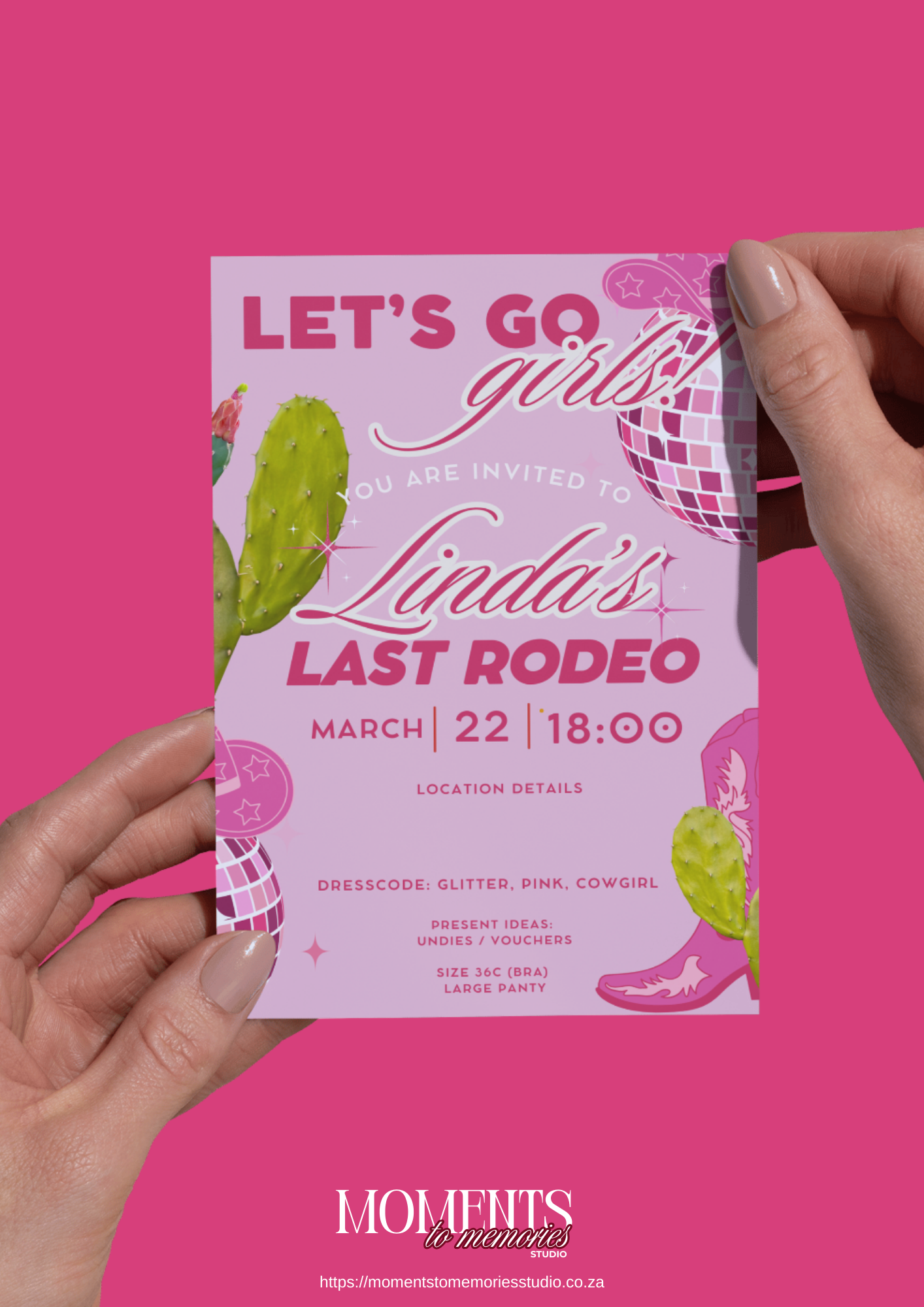 Last Rodeo Invite, Itinerary & Welcome Board Set - Image 3